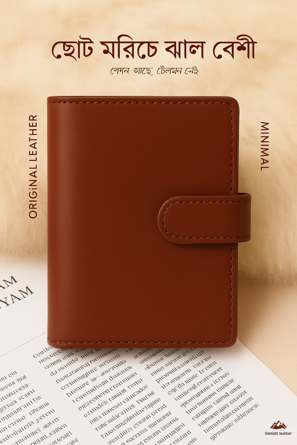 The Classic Button Short Wallet - Image 2
